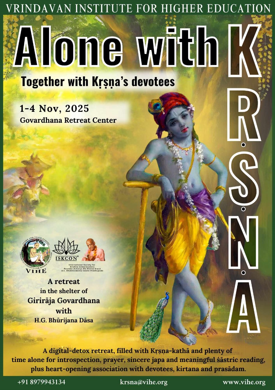 Alone With Krsna Retreat